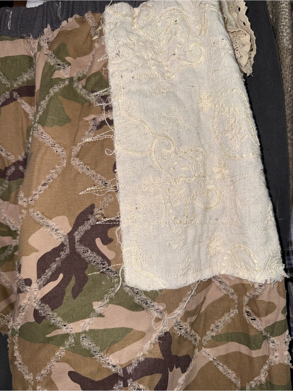 POL Patchwork Camo Pants - Picture 2 of 7